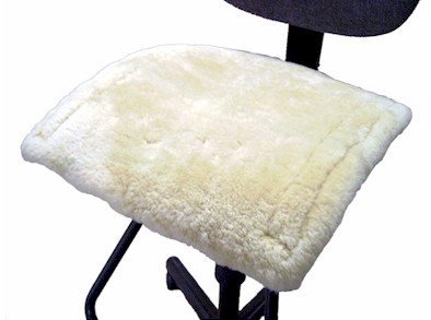 Sheepskin Office Chair Pads by