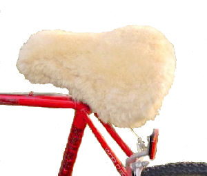 padded bicycle seat cover